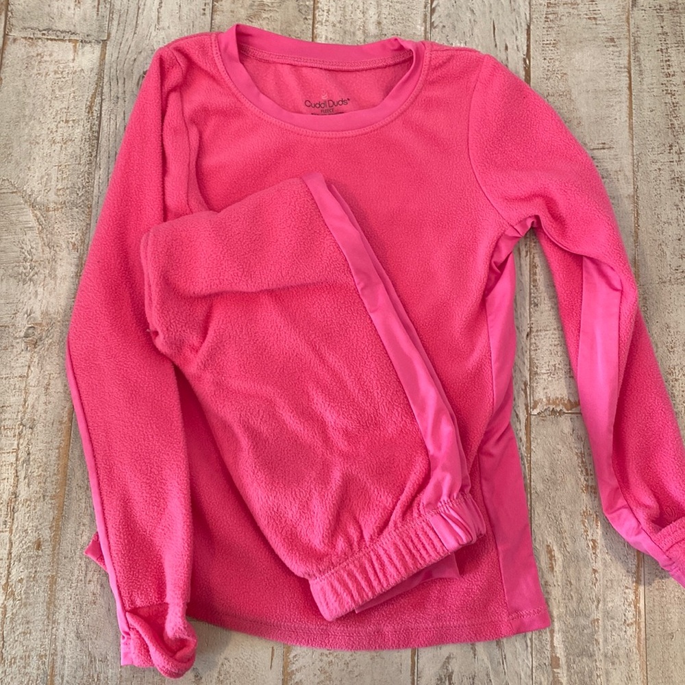 3/$20 Girls fleece cuddle duds